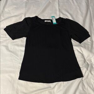 Beacon Black Fitted Short Sleeve T-Shirt